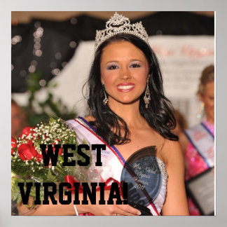 Póster Mrs. West Virginia 2011 Poster