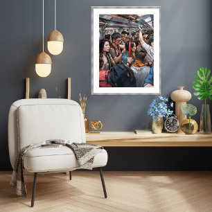 Póster MRT de Singapur - Imágenes de archivo