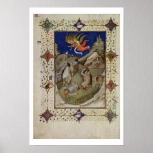 Póster MS 11060-11061 Horas de Notre Dame: Tierce, The an
