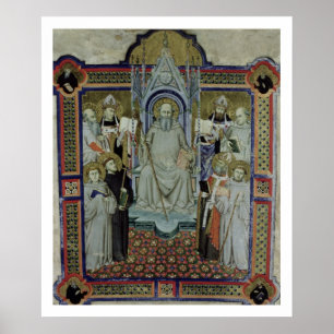 Póster Ms 501 St. Benedict (vellum)