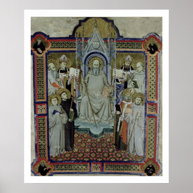 Póster Ms 501 St. Benedict (vellum) (Frente)