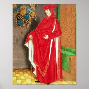 Póster Ms 6199 f.57 v Philip de Harley el bueno