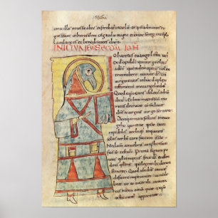 Póster Ms 8 f.95v St. John the Evangelist