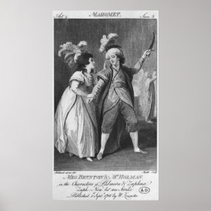 Póster Ms. Brunton and Mr. Holman as Palmira and