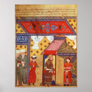 Póster Ms Supp. Tiendas de Pers.Pavilion erigidas por