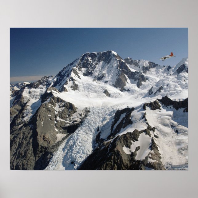 Póster Mt Cook, Nueva Zelandia (Frente)