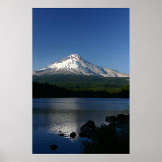 Póster Mt. Hood de Trillium Lake