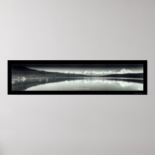 Póster Mt McKinley Alaska Foto 1958