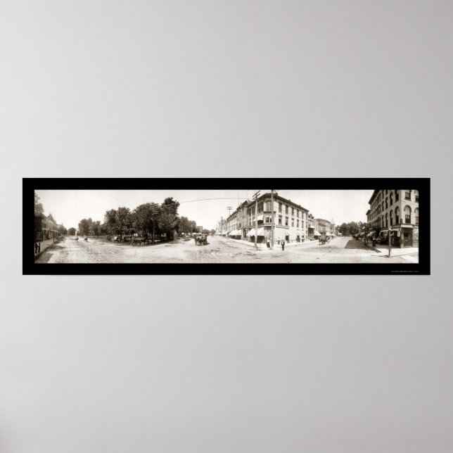 Póster Mt Pleasant, IA Photo 1907 (Frente)