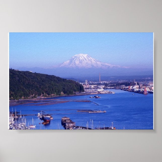 PÓSTER MT RAINIER           TACOMA WASHINGTON (Frente)