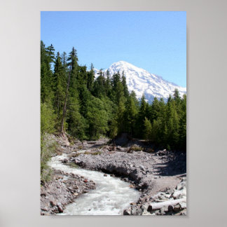 Póster Mt Ranier
