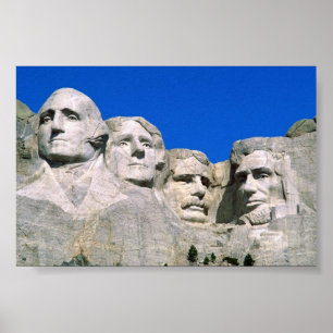 Póster Mt. Rushmore