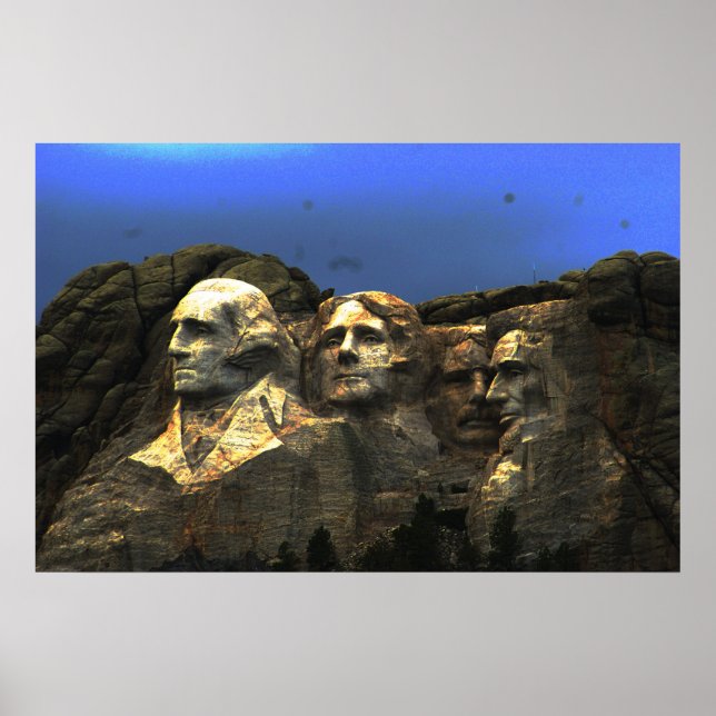 Póster mt rushmore poster (Frente)