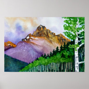 Póster Mt. Sneffels-Summer