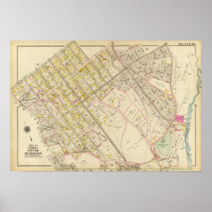 Póster Mt Vernon ward 1, Nueva York