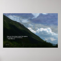 Mt Webster: poster de cita de Whitman