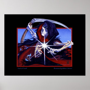 Póster MtG Touch of Death print