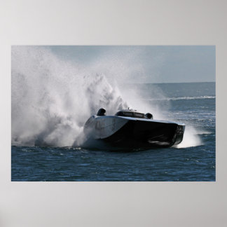 Póster MTI de sombra negra