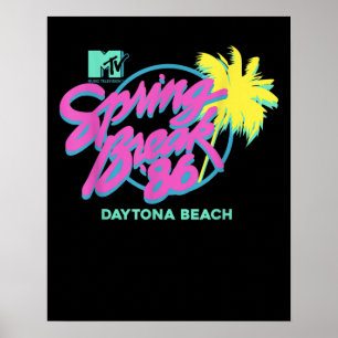 Póster MTV Spring Break Daytona Beach