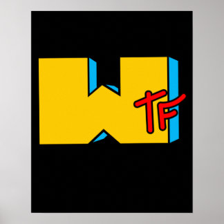 Póster MTV WTF Ocurrió Con La Música
