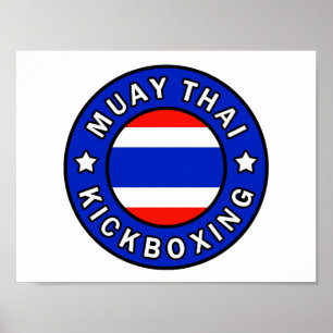 Póster Muay Thai