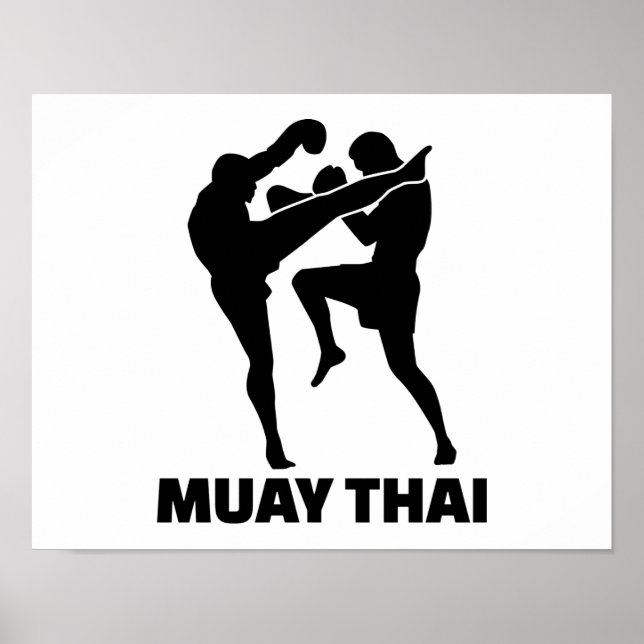Póster Muay Thai (Frente)