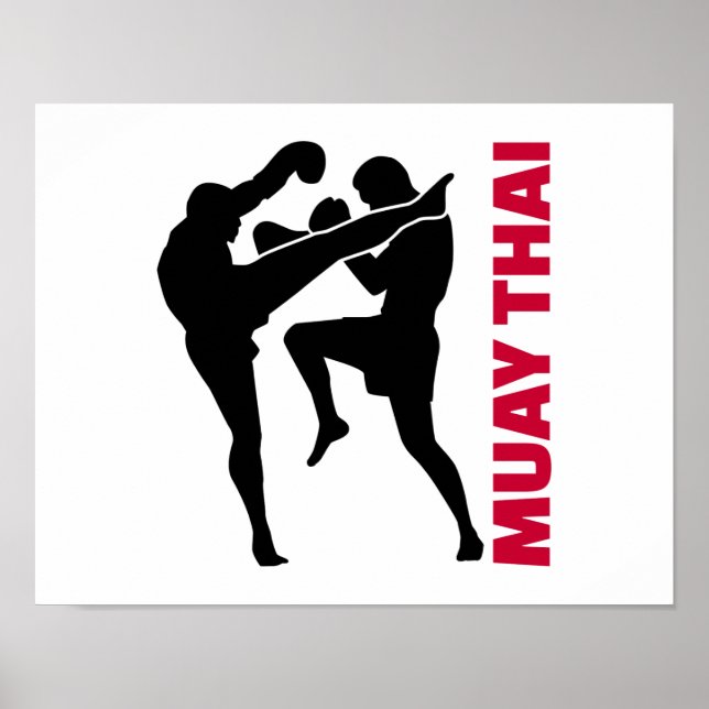 Póster Muay Thai (Frente)