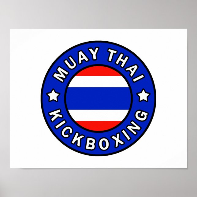 Póster Muay Thai (Frente)