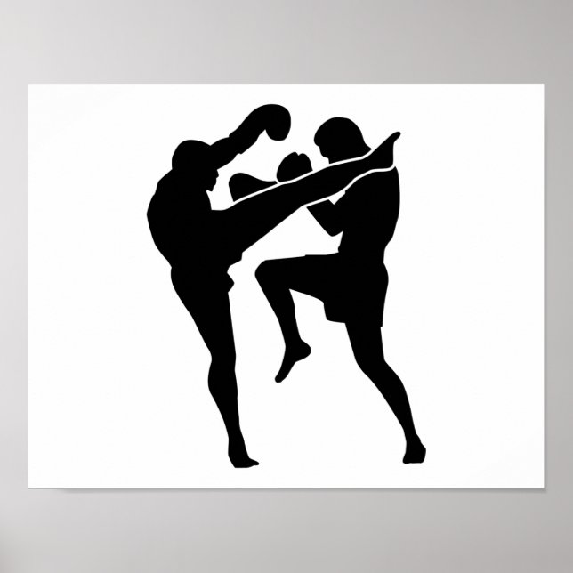 Póster Muay Thai (Frente)