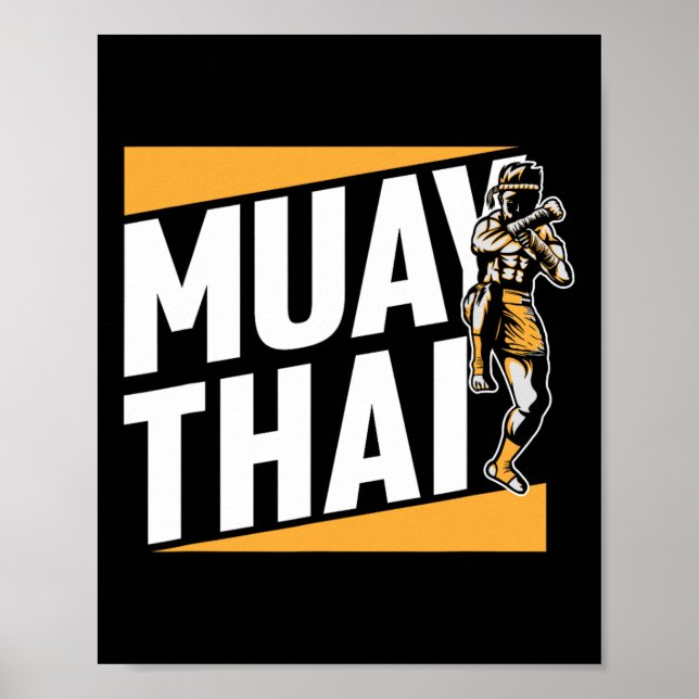 Póster Muay Thai Boxing Hob (Frente)