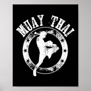 Póster Muay Thai - Estilo tailandés Guay Mma Boxing Gear