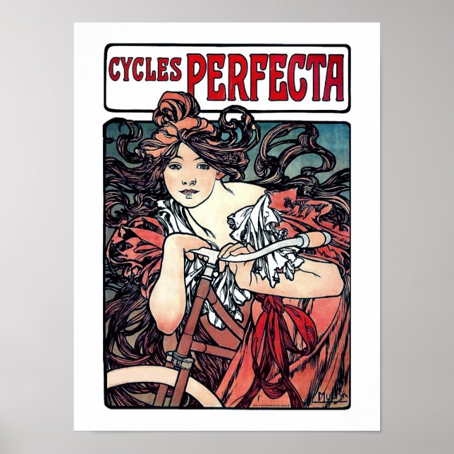 Póster Mucha bicicleta perfecta (Frente)
