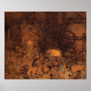 Póster Mucha - Edad De La Razón 1938