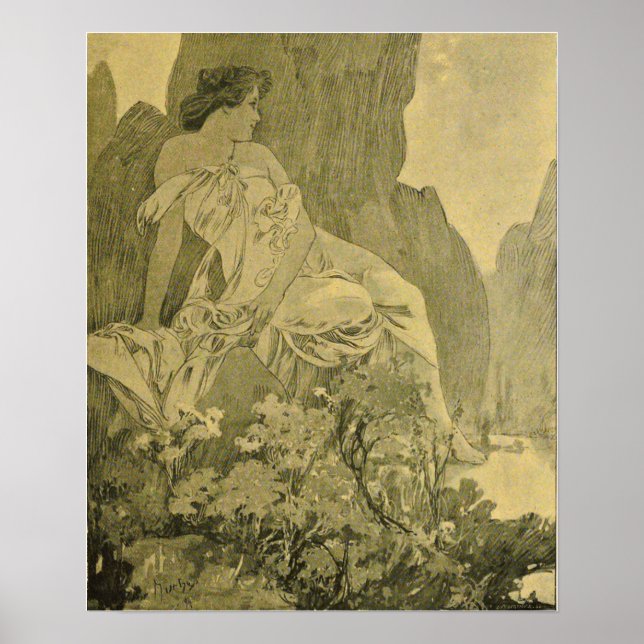 Póster Mucha - Juillet Cocorico (Frente)