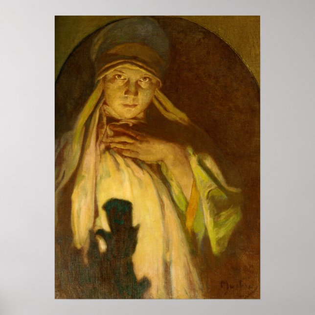 Póster Mucha - La Encantadora (Frente)