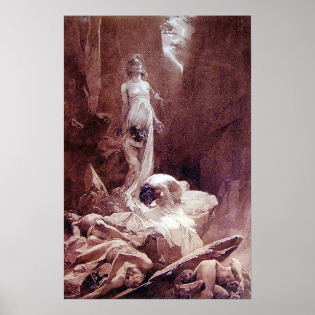 Póster Mucha - Le Pater (Frente)