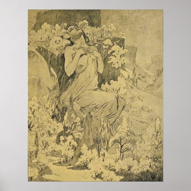 Póster Mucha - Mai Cocorico (Frente)