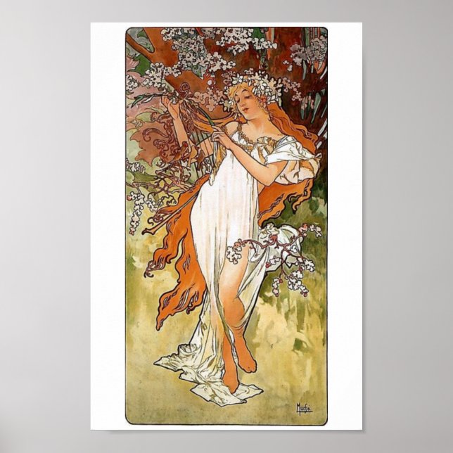 Póster Mucha Primavera (Frente)