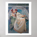 Póster mucha princess hyacinta<br><div class="desc">Mucha. Art Deco.</div>