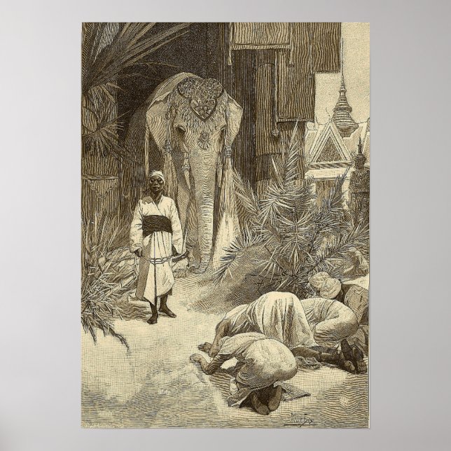 Póster Mucha - Recuerdos De Un Elefante Blanco (Frente)