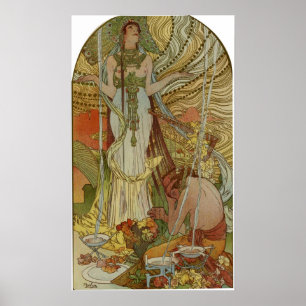 Póster Mucha - Salammbo 1897