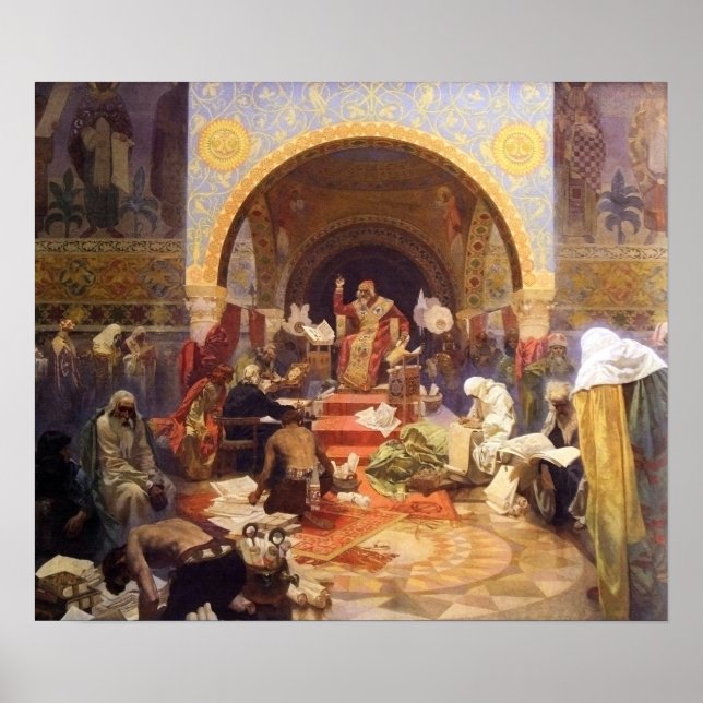 Póster Mucha - Simeon Bulharsky (Frente)
