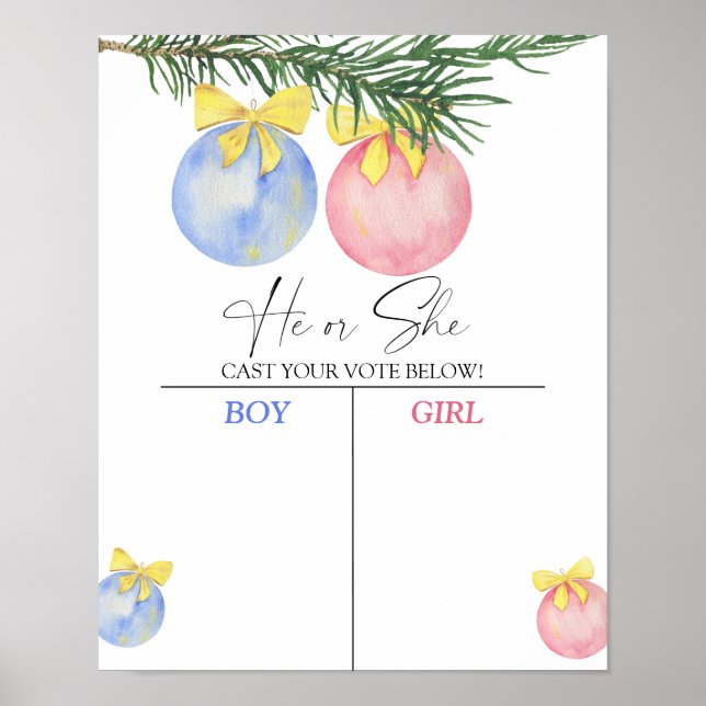 Póster Muchacho o chica que conocemos tabla de revelacion (Frente)