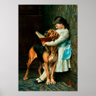 Póster Muchacho travieso o educación obligatoria