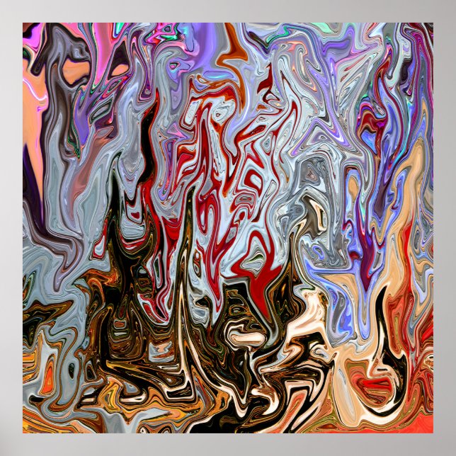 Póster Muchas criaturas... (Frente)