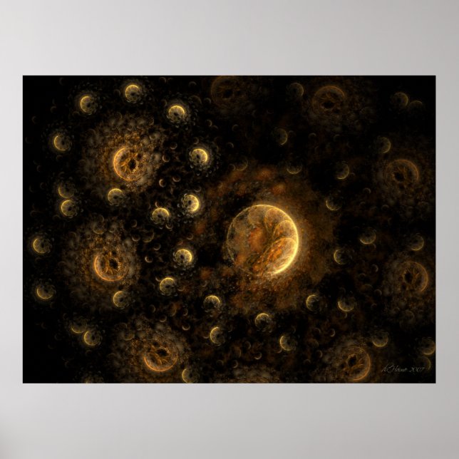 Póster Muchas lunas (Frente)