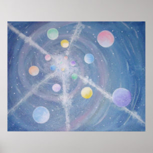 Póster Muchas lunas imprimir