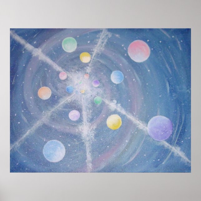 Póster Muchas lunas imprimir (Frente)