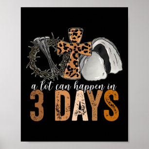 Póster Mucho Puede Suceder En 3 Días Pascua Religiosas Mu