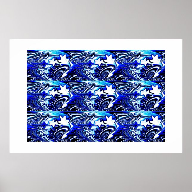 Póster Muchos espíritus de agua bailando (Frente)